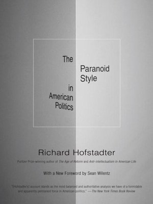 cover image of The Paranoid Style in American Politics